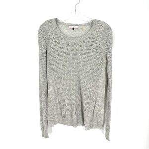 Rebecca Taylor Heather Gray Pullover Sweater Size XS